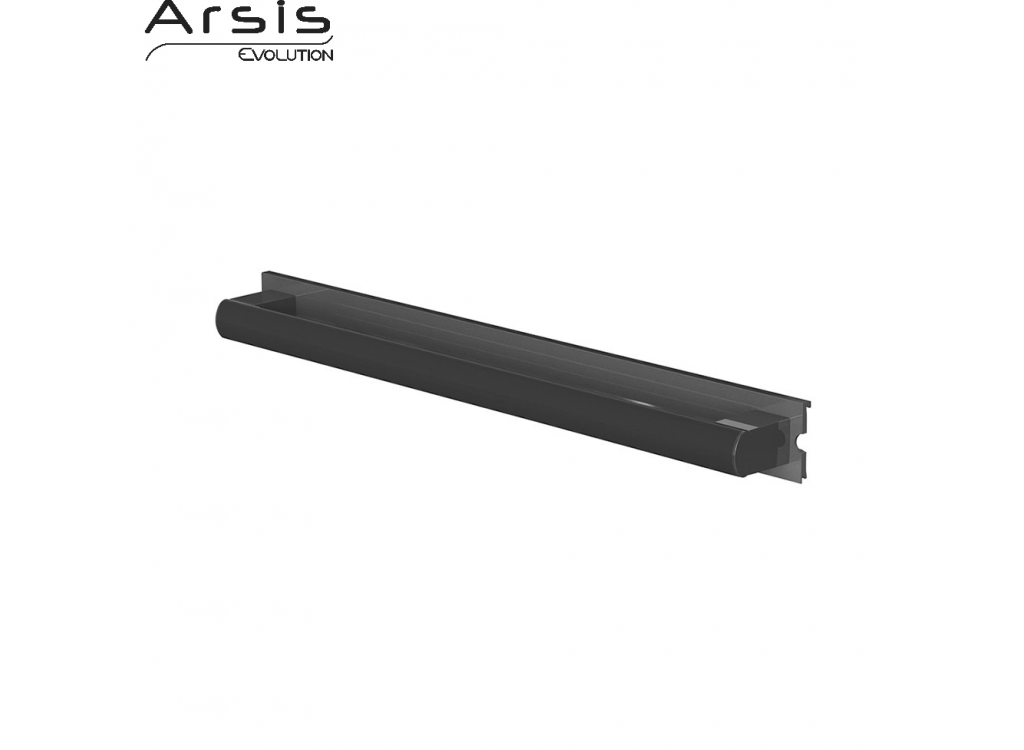 Barre d&#8217;appui Epoxy Anthracite Arsis 048450 Montbéliard